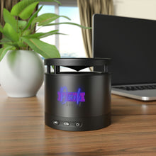 Load image into Gallery viewer, &quot;Dark FEM Embraced&quot; Metal Bluetooth Speaker and Wireless Charging Pad
