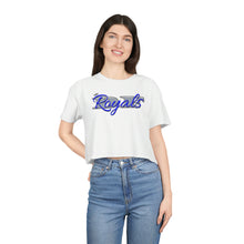 Load image into Gallery viewer, &quot;DF Royals&quot; Women&#39;s Crop Tee
