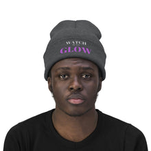 Load image into Gallery viewer, &quot;Watch me as I GLOW&quot; Knit Beanie
