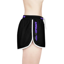 Load image into Gallery viewer, &quot;I Don&#39;t Chase, I Attract&quot; Women&#39;s Relaxed Shorts (AOP)
