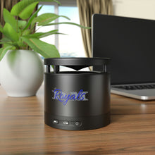 Load image into Gallery viewer, &quot;DM Royals&quot; Metal Bluetooth Speaker and Wireless Charging Pad
