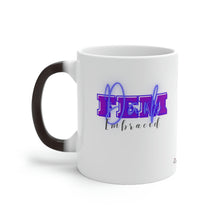 Load image into Gallery viewer, &quot;Dark FEM Embraced&quot; Color Changing Mug
