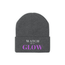 Load image into Gallery viewer, &quot;Watch me as I GLOW&quot; Knit Beanie
