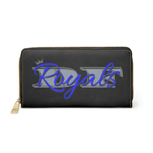 Load image into Gallery viewer, &quot;DF Royals&quot; Zipper Wallet
