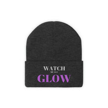 Load image into Gallery viewer, &quot;Watch me as I GLOW&quot; Knit Beanie
