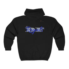 Load image into Gallery viewer, &quot;DF Royals&quot; Unisex Heavy Blend™ Full Zip Hooded Sweatshirt
