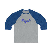 Load image into Gallery viewer, &#39;DM Royals&quot; Unisex 3\4 Sleeve Baseball Tee
