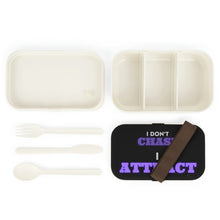 Load image into Gallery viewer, &quot;I Don&#39;t Chase, I Attract&quot; Bento Lunch Box
