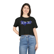 Load image into Gallery viewer, &quot;DF Royals&quot; Women&#39;s Crop Tee
