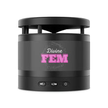 Load image into Gallery viewer, &quot;Divine FEM&quot; Metal Bluetooth Speaker and Wireless Charging Pad
