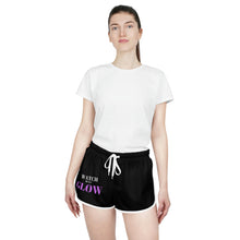 Load image into Gallery viewer, &#39;Watch me as I GLOW&quot; Women&#39;s Relaxed Shorts (AOP)
