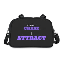 Load image into Gallery viewer, &quot;I Don&#39;t Chase, I Attract&quot; Fitness Handbag
