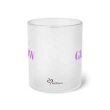 Load image into Gallery viewer, &quot;Watch me as I GLOW&quot; Frosted Glass Mug
