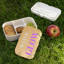 Load image into Gallery viewer, &quot;Watch me as I GLOW&quot; Bento Lunch Box
