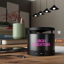 Load image into Gallery viewer, &quot;High Priestess Reload&quot; Metal Bluetooth Speaker and Wireless Charging Pad
