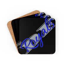 Load image into Gallery viewer, &quot;DF Royals&quot; Corkwood Coaster Set
