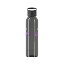 Load image into Gallery viewer, &quot;Watch me as I GLOW&quot; Sky Water Bottle
