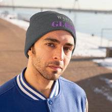 Load image into Gallery viewer, &quot;Watch me as I GLOW&quot; Knit Beanie
