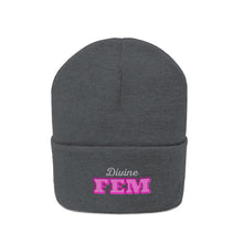 Load image into Gallery viewer, &quot;Divine FEM&quot; Knit Beanie
