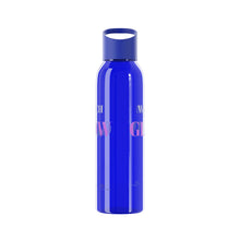 Load image into Gallery viewer, &quot;Watch me as I GLOW&quot; Sky Water Bottle
