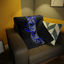 Load image into Gallery viewer, &quot;DF Royals&quot; Plush Fleece Blanket
