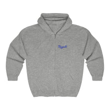 Load image into Gallery viewer, &quot;DM Royals&quot; Unisex Heavy Blend™ Full Zip Hooded Sweatshirt
